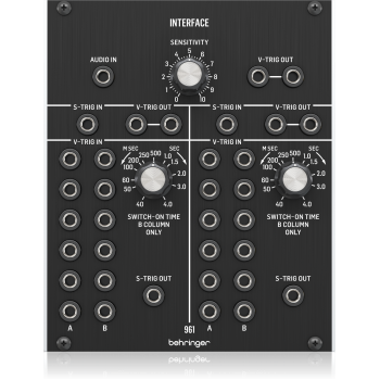 Behringer 961 interface módulo convertidor de disparador multicanal analógico para eurorack ( reacondicionado )