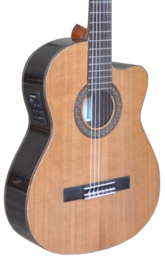 Admira Virtuoso ECF Guitarra Clásica Electrificada Fishman Cutaway Serie Conservatorio ADM0930ECF