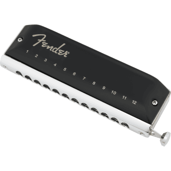 Fender groove pro chromatic 12-hole harmonica c armónica en do