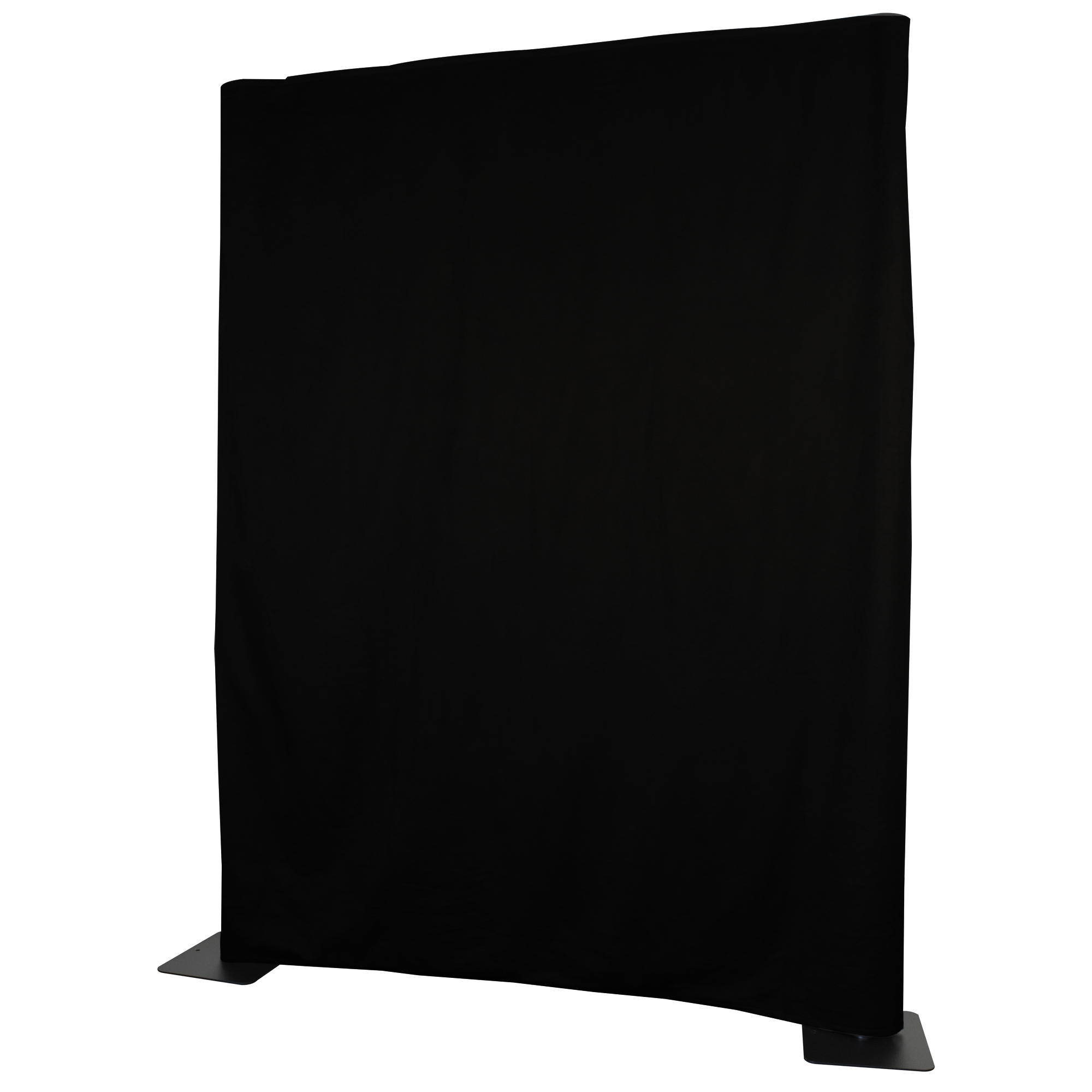 WENTEX P&D Curtain Napoli Velvet (EE.UU.) De color negro - 9 x 4 (ancho x al 97218