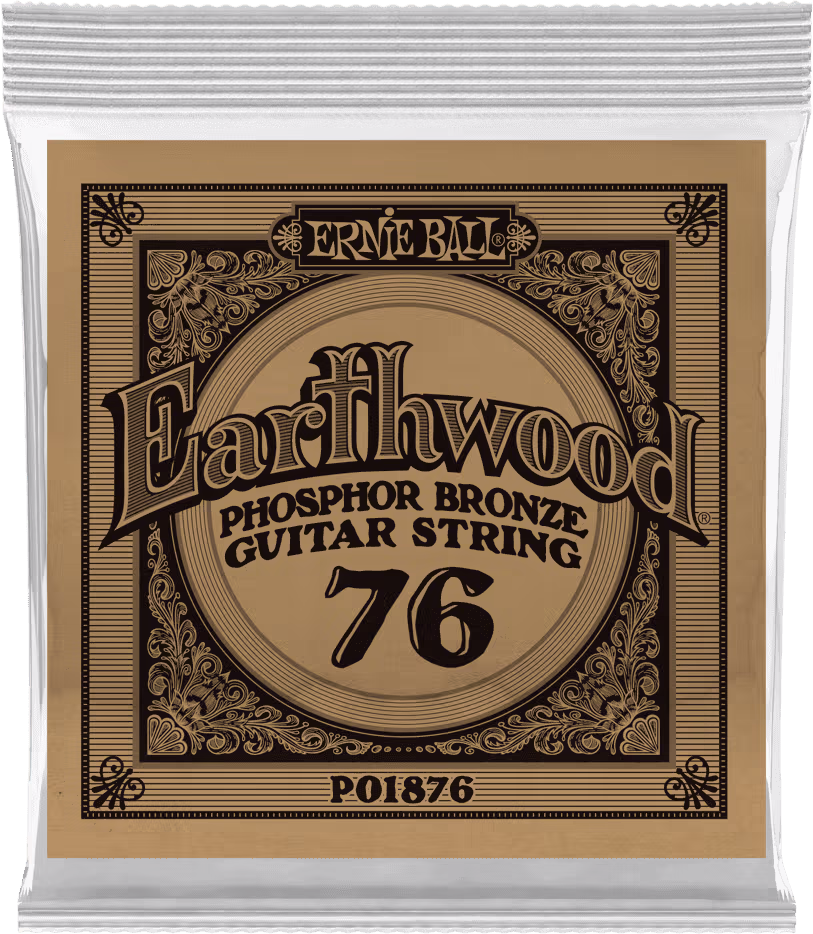 ERNIE BALL Cuerda Acústica Earthwood Phosphor/Bz .076 CEB1876