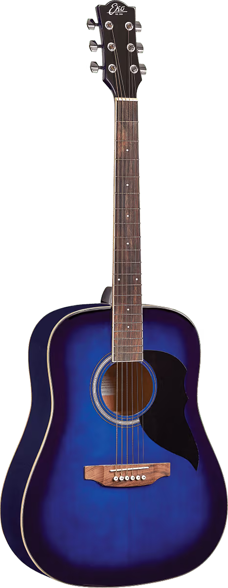 EKo GEARANGER6-BLU Guitarra Acústica Dreadnought Ranger 6 - Azul Sunburs GEARANGER6-BLU