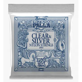 Ernie Ball 2403 Ernesto Pallla Cuerdas Para Guitarra Clásica Nylon 28-42w