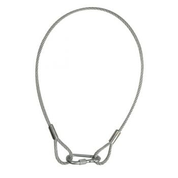 Showtec cable de seguridad de 75 cm rf:70141