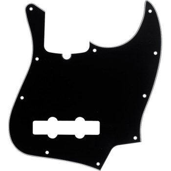 Fender golpeador jazz bass 10 agujeros de montaje con muesca b/w/b
