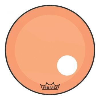 Remo 22 powerstroke 3 colortone clear naranja parche de bombo