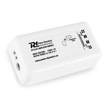 Power dynamics bt10 bluetooth amplificador compacto 2x 15w 952504