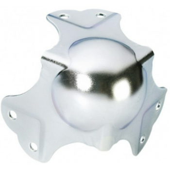 Adam hall hardware 410462 - cantonera de bola grande y alta capacidad de carga con paso de perfil 35 mm con 3 patas