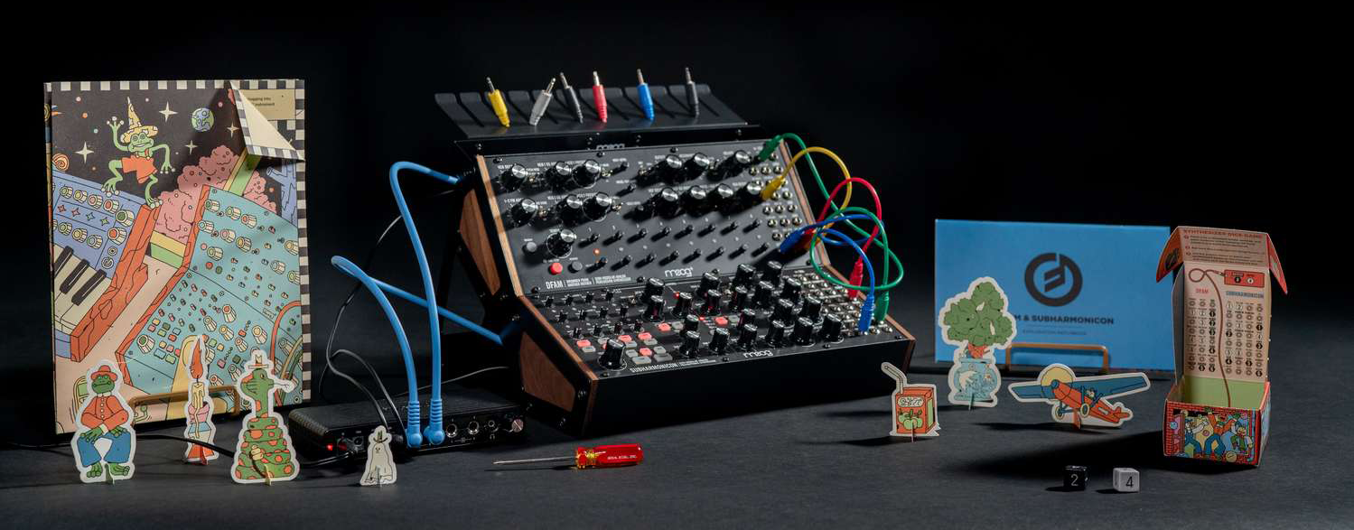 Moog Sound Studio Subharmonicon + DFAM Sound Studio Subharmonicon + DFAM