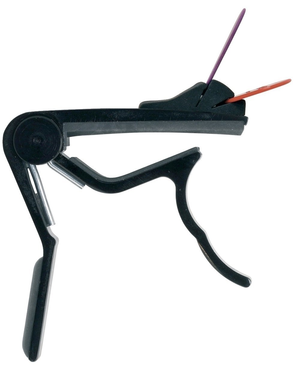 Gewa 530399 Cejillas F&S D-Style Acústica/Western Guitarra Acústica Aluminio Negro 530399