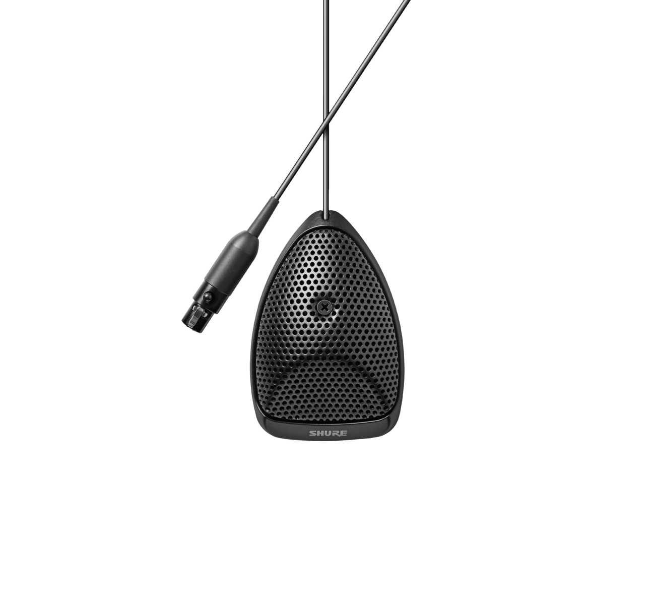SHURE MX391/O Micrófono mini Superfície Condensador Omni. con previo. Color negro MX391/O
