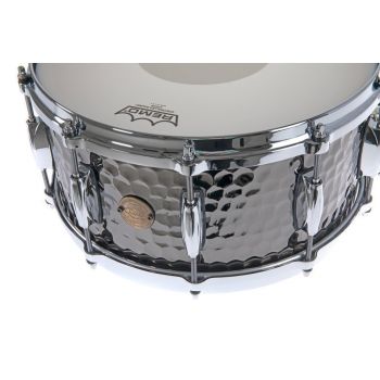 Gretsch drums s1-6514-bsh caja full range hammered black steel 14x6,5