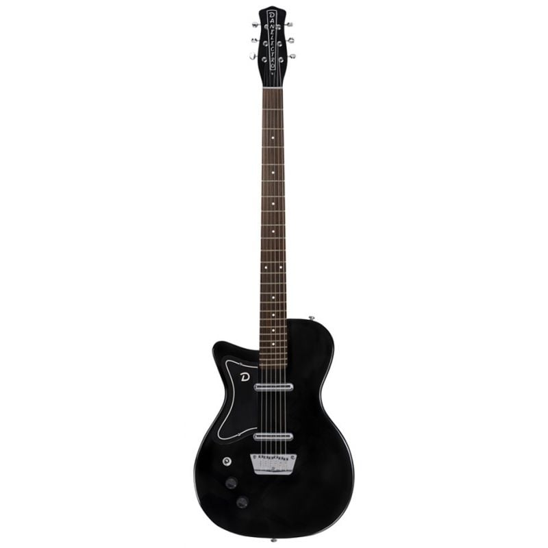 Danelectro BAR LEFT BLK Guitarra baritono para zurdos BAR LEFT BLK