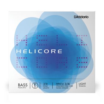 D´addario helic pizz bass e 3/4 lgt