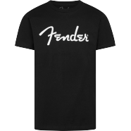 Fender Spaghetti Logo T-Shirt, Black, L Fender® Spaghetti Logo T-Shirt, Black, L