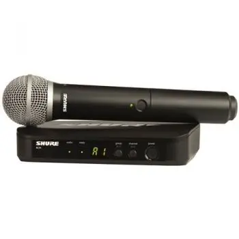 Shure blx24/pg58 h8 micrófono inalambrico de mano