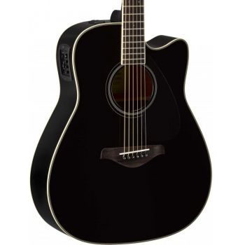 Yamaha fgx820c bkll guitarra electro acustica