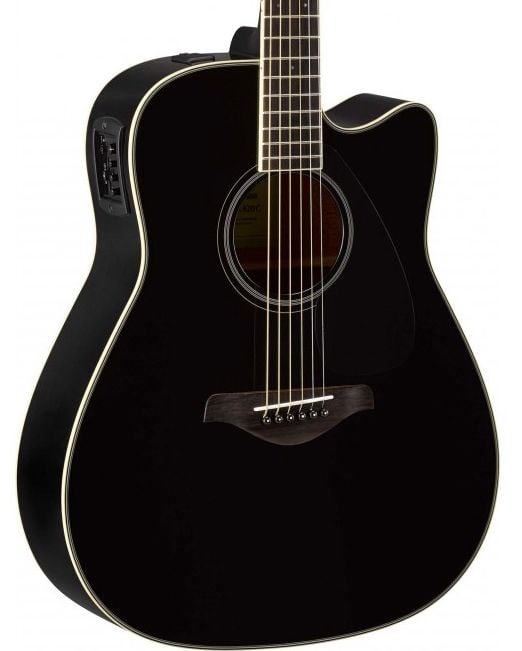 YAMAHA FGX820C BKll Guitarra Electro Acustica FGX820C BKll