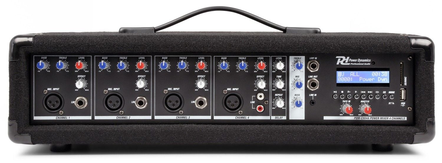 Power Dynamics PDM-C405A Mesa 4 Canales con Amplificador 171157 PDM-C405A