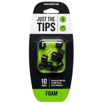Mackie mp series small foam black tips kit almohadillas de espuma negra