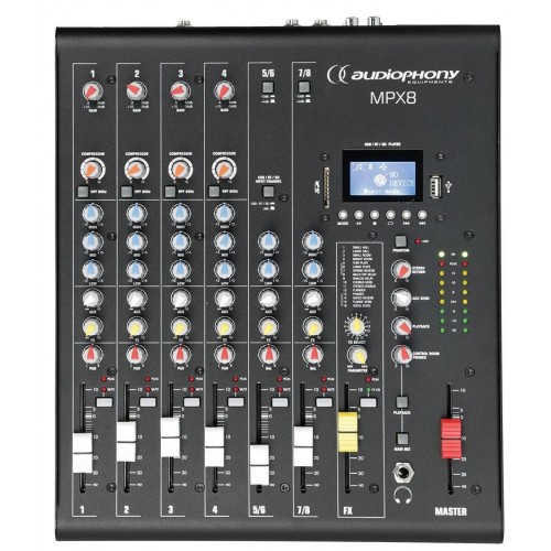 Audiophony MPX-8 MEZCLADOR MPX-8