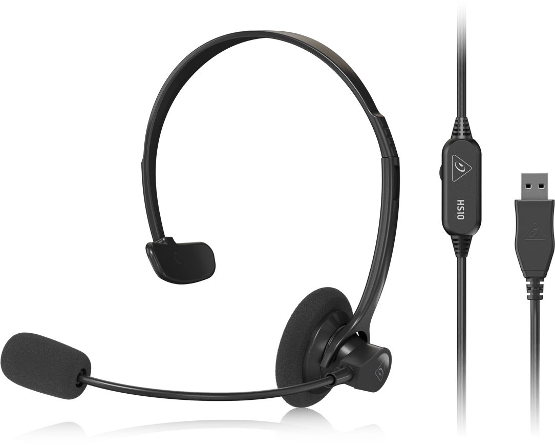 Behringer HS10 Auriculares con Microfono y Conexion USB HS10