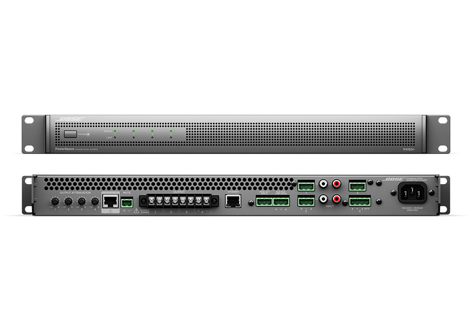 BOSE PM4150+ Etapa de potencia multicanal de 4 canales. PM4150 Plus