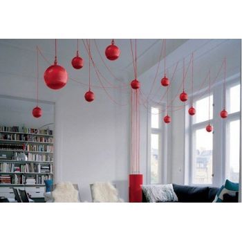 Elipson sound tree red conjunto de altavoces subwoofer y 12 satelites esfericos