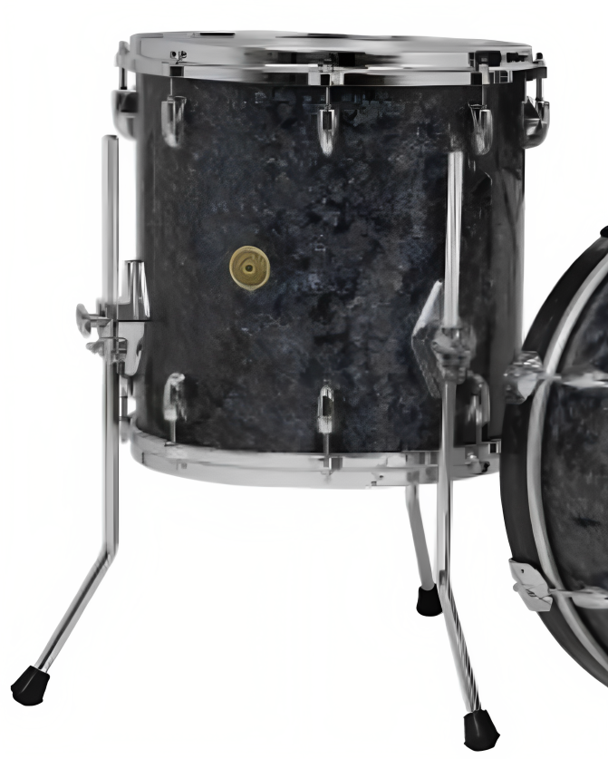 Gretsch Drums GBNT1416FTCST094 Tom base USA Brooklyn 16x14" Deep Marine Black Pearl Tom base USA Brooklyn 16x14 Pulgadas Deep Marine B