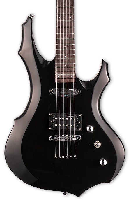 LTD F-10 Black Guitarra Eléctrica F-10 BLACK +BAG