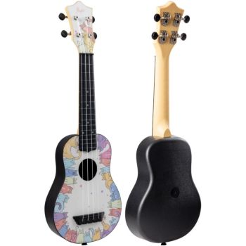 Flight ukelele soprano tus-40 travel kitty