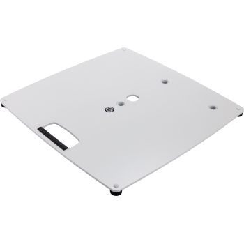 Konig y meyer 26716-000-76 placa base l (3 x m20) blanco