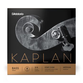 D´addario kap solo bass 10blk g 3/4m