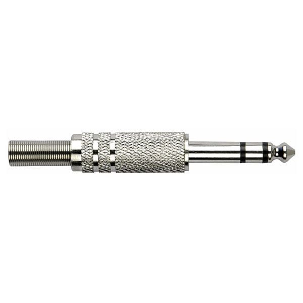 DAP Audio Conector Jack Stereo Carcasa de Níquel RF:JMK203N JMK203N