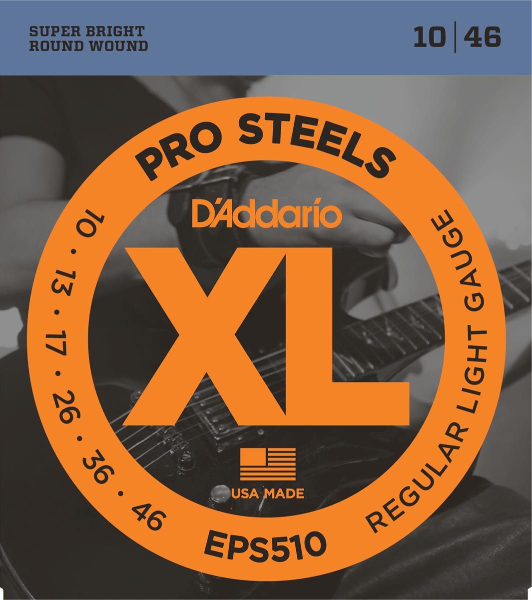 D´addario EPS510 Regular Light Cuerdas para Guitarra Eléctrica EPS510