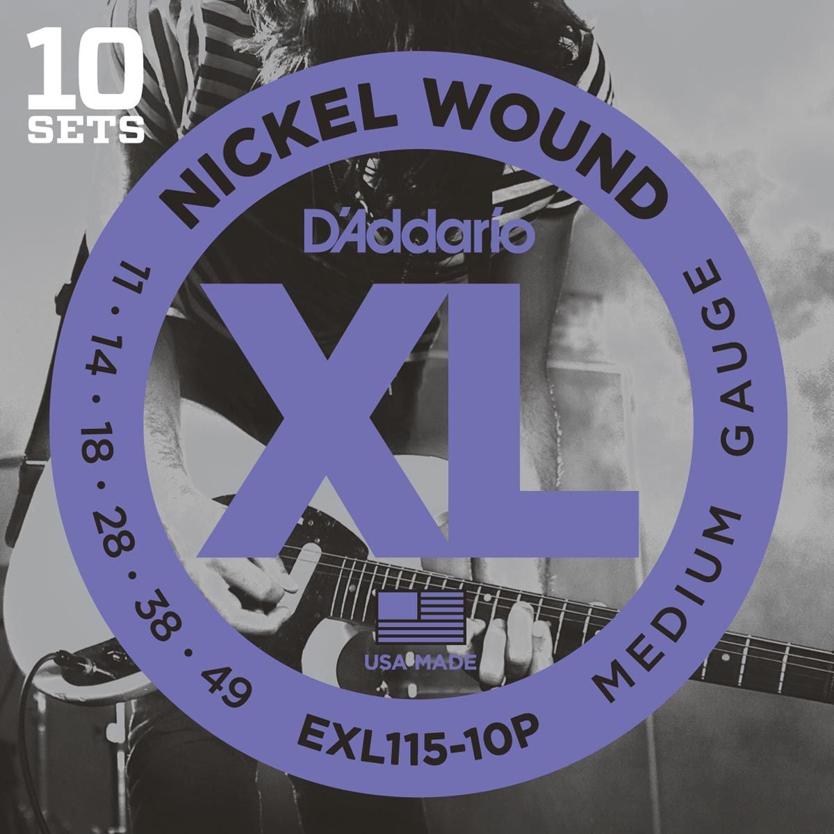 D´addario EXL115-10P Cuerdas para Guitarra electrica EXL115-10P