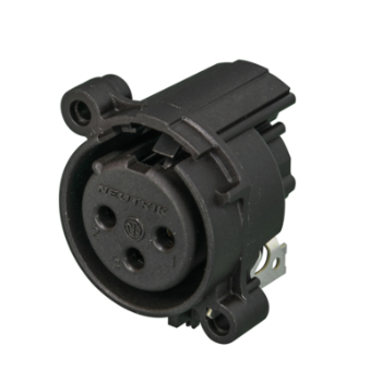 Neutrik nc 3 fah 1-0 conector xlr hembra de 3 polos