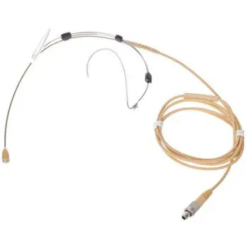 Sennheiser HSP Essential Omni-Beige EW Micrófono de Condensador de Diadema