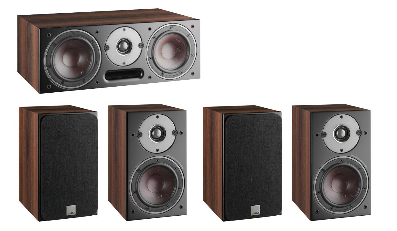 Dali Oberon 1 Cinema Pack Walnut Altavoces Home Cinema Dali Oberon 1 Cinema Pack Walnut Home Ci