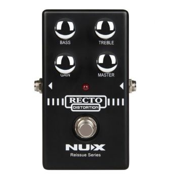 Nux recto distortion pedal de efectos