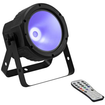 Eurolite led de suelo color negro sls-30 cob uv