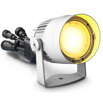 Cameo q-spot 40i w foco compacto para exteriores con led rgba de 40 w blanco