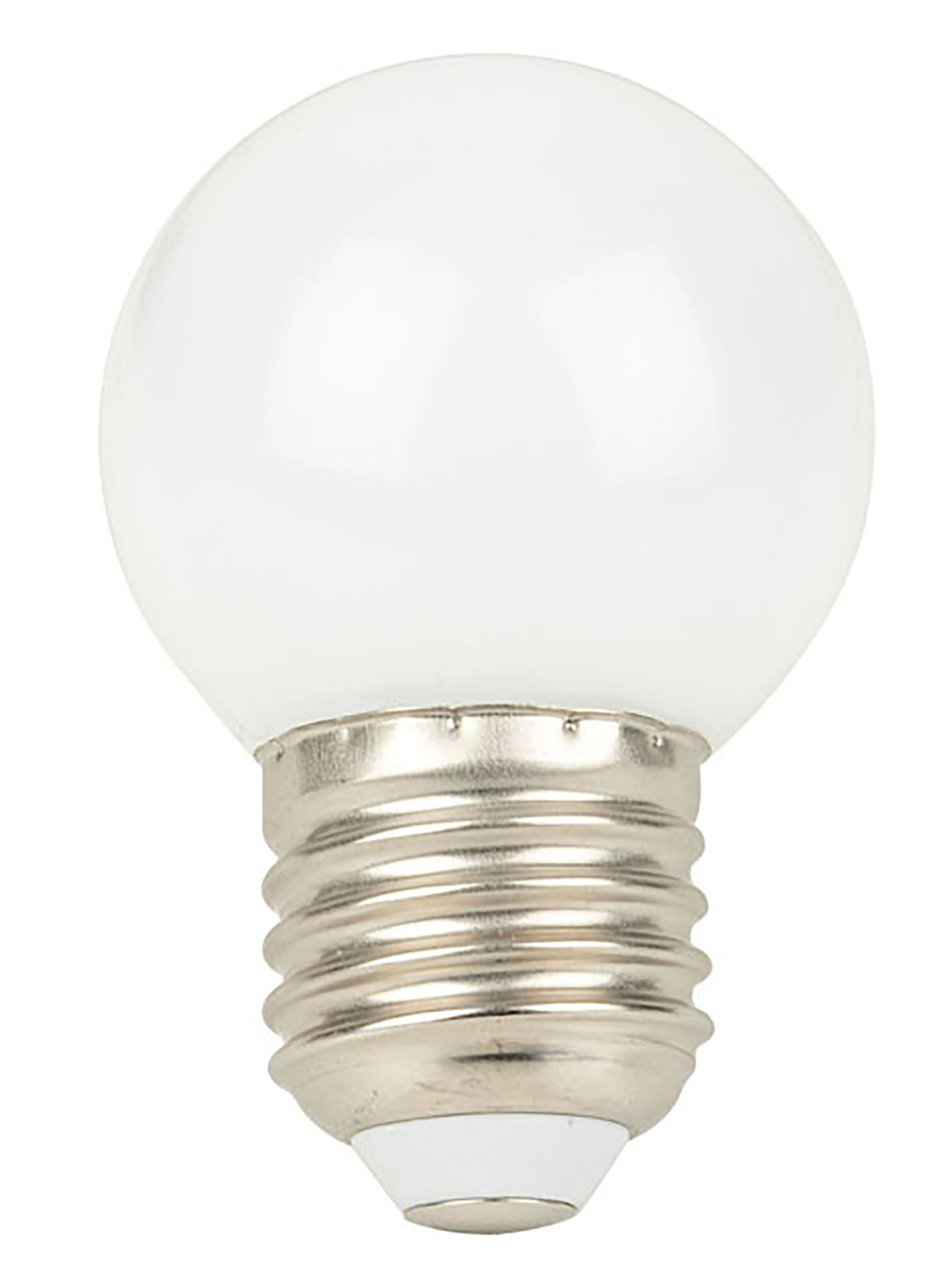 Showtec Bombilla G45 LED Bulb E27 de 1W Blanco Calido no Regulable Bombilla G45 LED Bulb E27 Blanco Calido