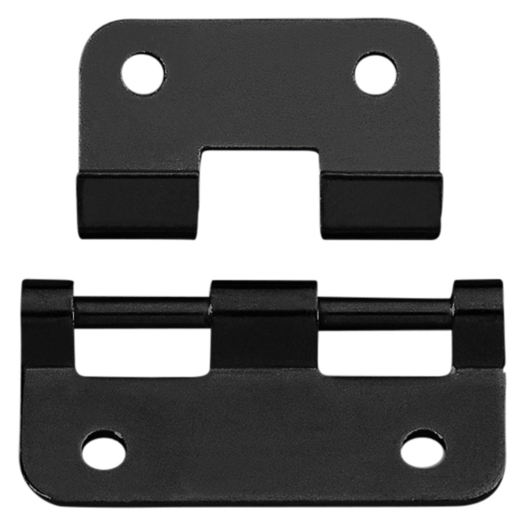 Adam Hall 2251 BLK - Bisagra Galvanizada, Negra 2251 BLK