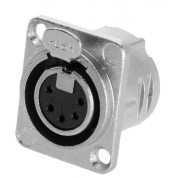 Adam hall 4 star p xf5 - toma de chasis xlr hembra de 5 polos