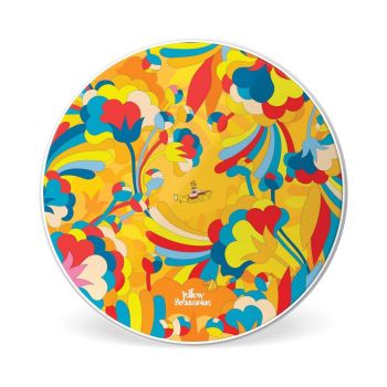 Evans ink22yelsub-1 yellow submarine parche para bombo de batería primrose prairie 22