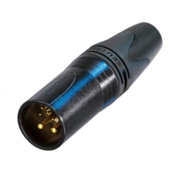 Neutrik nc 10 mxx-14-b conector xlr macho de 8 + 2 polos