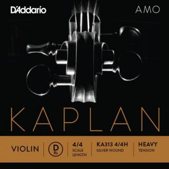 D´addario ka313 cuerda kaplan amo hight re (d) para violín 4/4