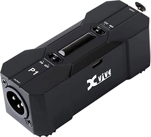 XVIVE P1 Alimentador phantom para Micrófono P1