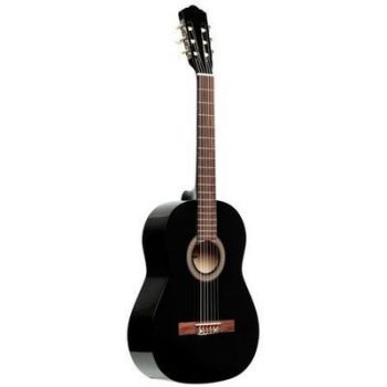Gewa ps510126 guitarra clásica basic 1/2 negro